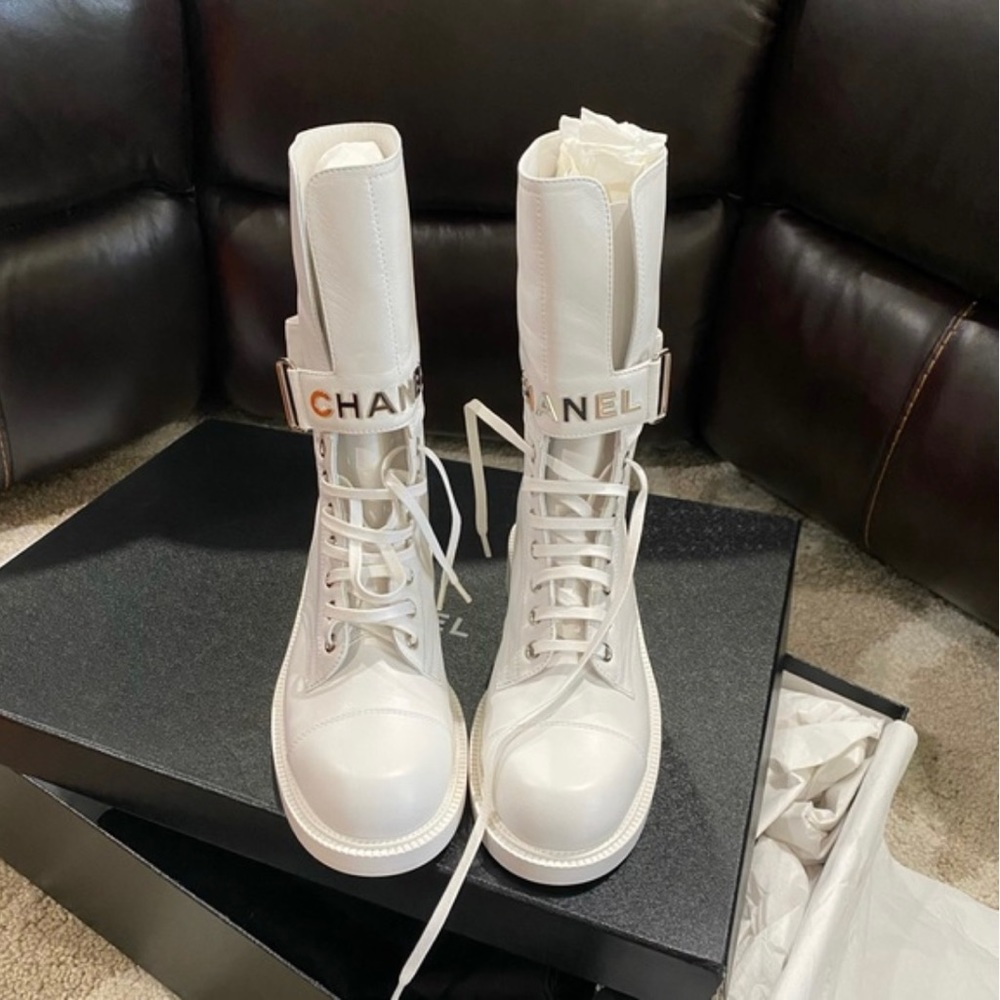 Chanel 2022 Combat 🥾 Boots